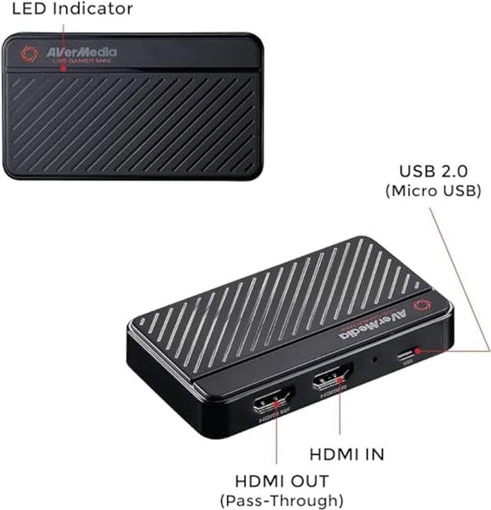 Actual product image AVerMedia Live Gamer MINI GC311 Video Recording Device USB 2.0