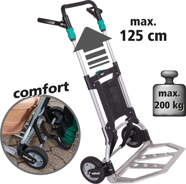 Actual product image wolfcraft 1 TS 1500 - Transport system (200 kg)