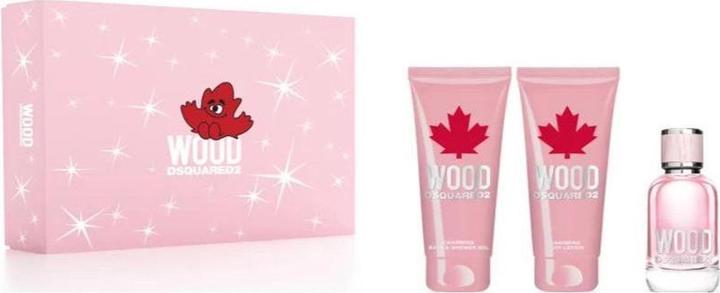 Actual product image Dsquared2 Dsquared² Wood pour Femme Christmas 2023 Eau de Toilette 50 / Body Smoother / BL (Eau de toilette, 100 ml)