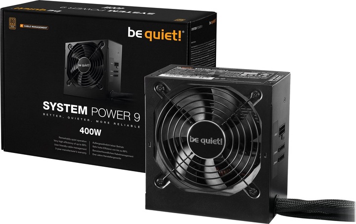 Actual product image be quiet! System Power 9 (400 W)