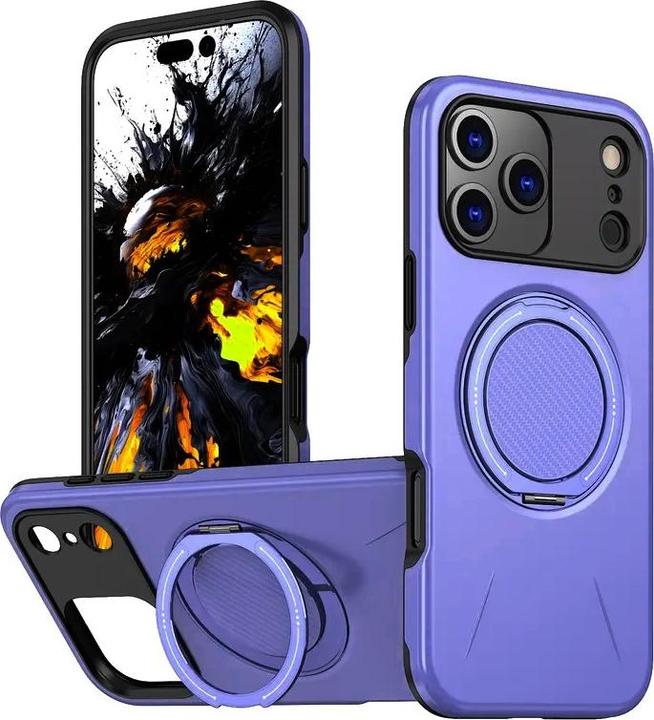 Cbx Stossfeste Handyhülle iPhone 17 Pro mit 360° Ring (Apple iPhone 17 Pro)