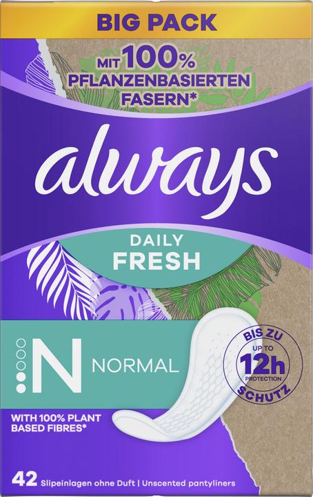 Produktbild Always Slipeinl Dail Fres pfl No BigP 42 (42 x)
