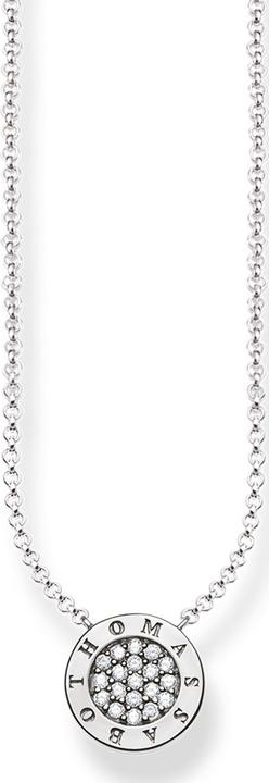 Produktbild Thomas Sabo Collier Classic Pavé (Silber, 40 - 45 cm)