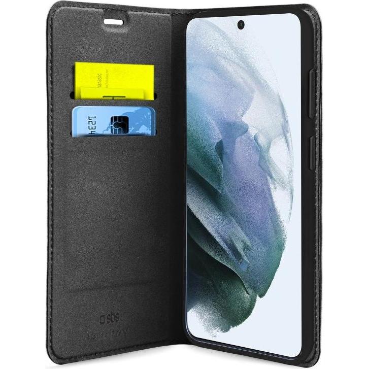 Thumbnail - SBS Klapphülle (Samsung Galaxy S21 FE), Smartphone Hülle, Schwarz