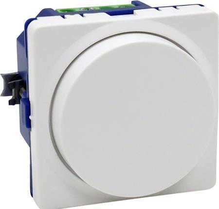 Actual product image Nordtronic Schneider Electric Rotary Dimmer Zigbee, matowa biała