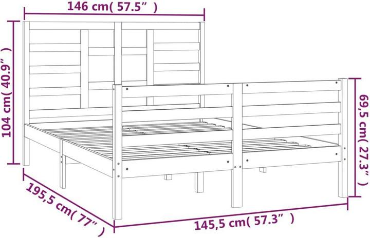 Produktbild vidaXL Serafina (140 x 190 cm)