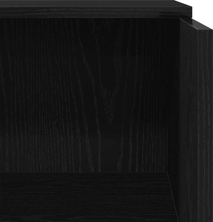 Actual product image vidaXL Reception counter black 55x50x103.5 cm wood-based reception counter