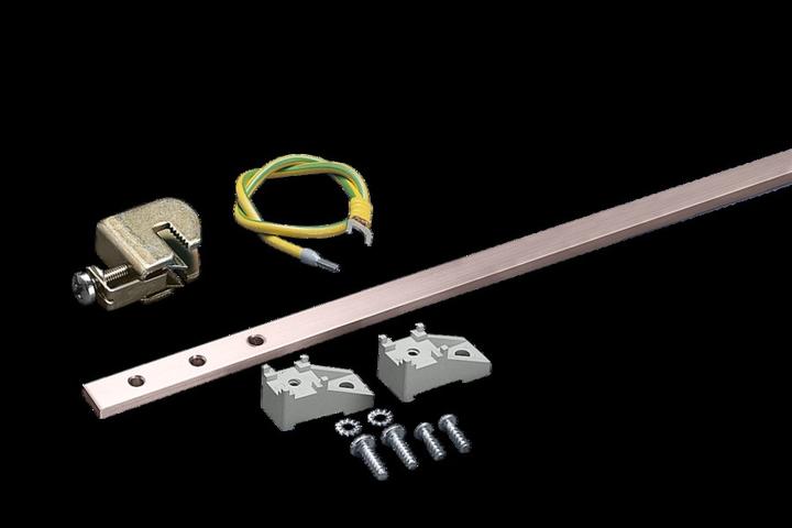 Immagine prodotto Rittal Guida di messa a terra verticale DK DK 7543.000 Rame Adatto per altezza: 1200 mm (7543.000)
