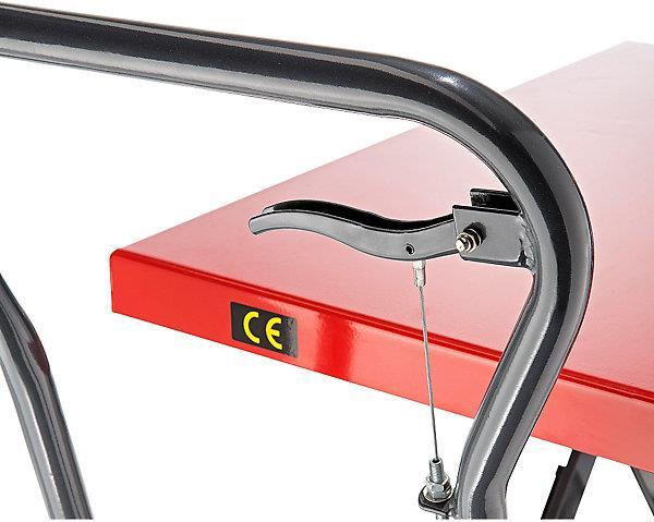 Produktbild eurokraft basic Hub-Plattformwagen (350 kg)