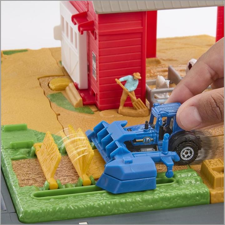 Actual product image Matchbox Action Drivers Farm Harvest Playset
