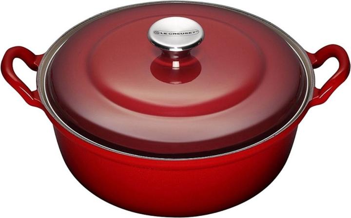 Le Creuset Creuset Faitout Braadpan 32 cm Kersenrood (Bräter + Schmortopf, Edelstahl)