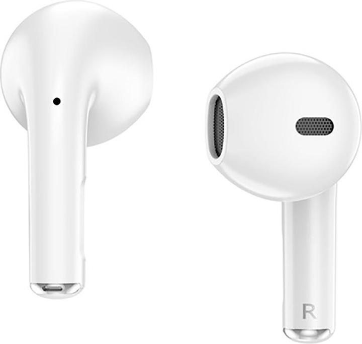 Image du produit Muvit Earbuds Bluetooth Pur Plastique Recyclé Blanc (18 h, Sans fil)