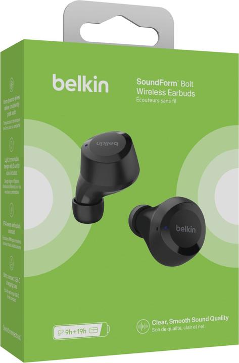 Actual product image Belkin Soundform Bolt Wireless (No noise cancellation, 28 h, Wireless)