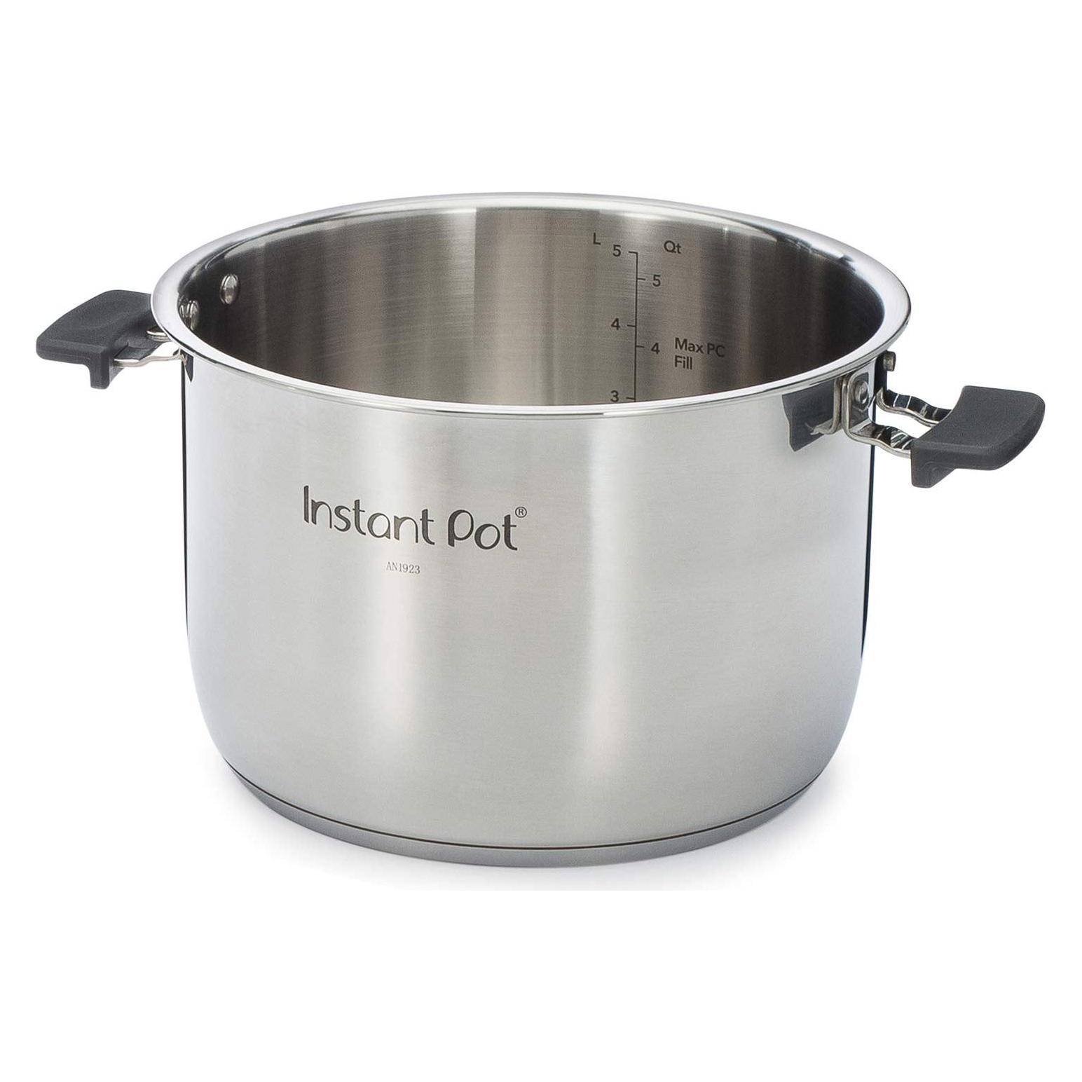 Instant Pot Roestvrijstalen Binnenpot 5, 7L (Duo & Evo Plus), Pan + Steelpan