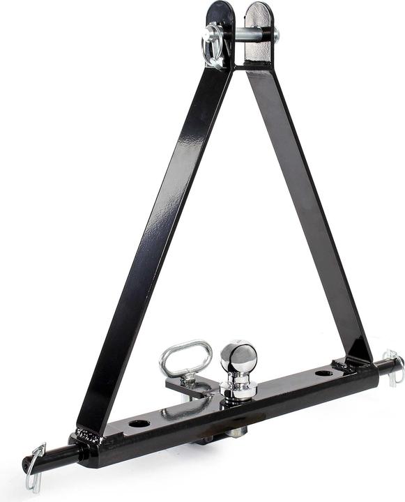 Produktbild Wiltec Ackerschiene 610mm Dreipunktaufhängung Zugmaul Kugelkopf verdrehsicher