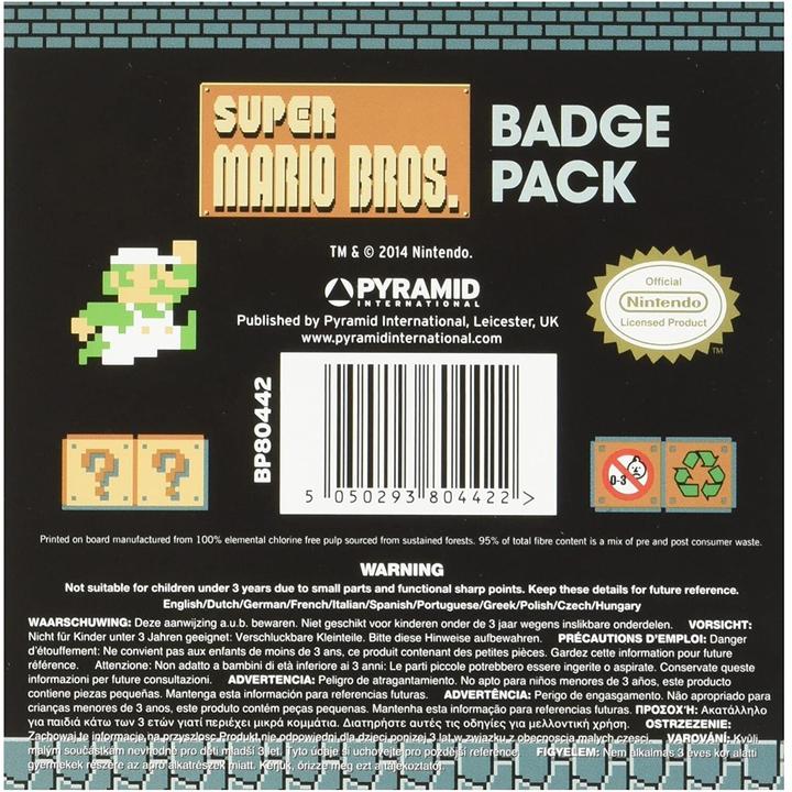 Immagine prodotto Super Set di badge (confezione da 5)