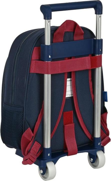 Actual product image FC Barcelona School rucksack with wheels F.C. Barcelona Corporativa Blue Garnet Red (27 x 33 x 10 cm) (10 l)