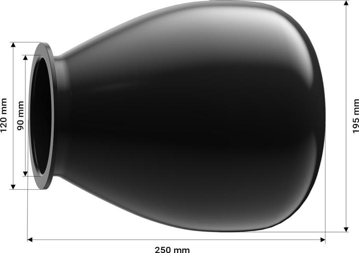 Immagine prodotto Wiltec Recipiente a membrana per acquedotti domestici da 20-24 L Recipiente a membrana in gomma EPDM (Pompa acqua sanitaria)