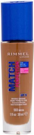 Actual product image Rimmel London Match Perfection Foundation (503 Mocha)