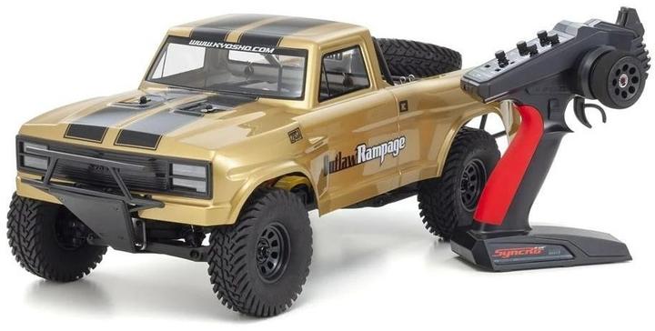Kyosho Trophy Truck Outlaw Rampage Pro Type 2 ARTR Gold (Presque prêt à être conduite)