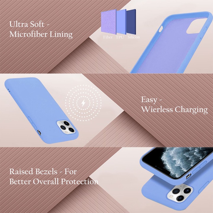 Produktbild Cadorabo TPU Liquid Silicone Case Cover (Apple iPhone 11 Pro)