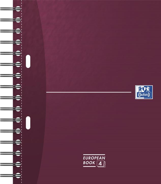 Actual product image Oxford European Book (A5+, Checked, Hardcover)