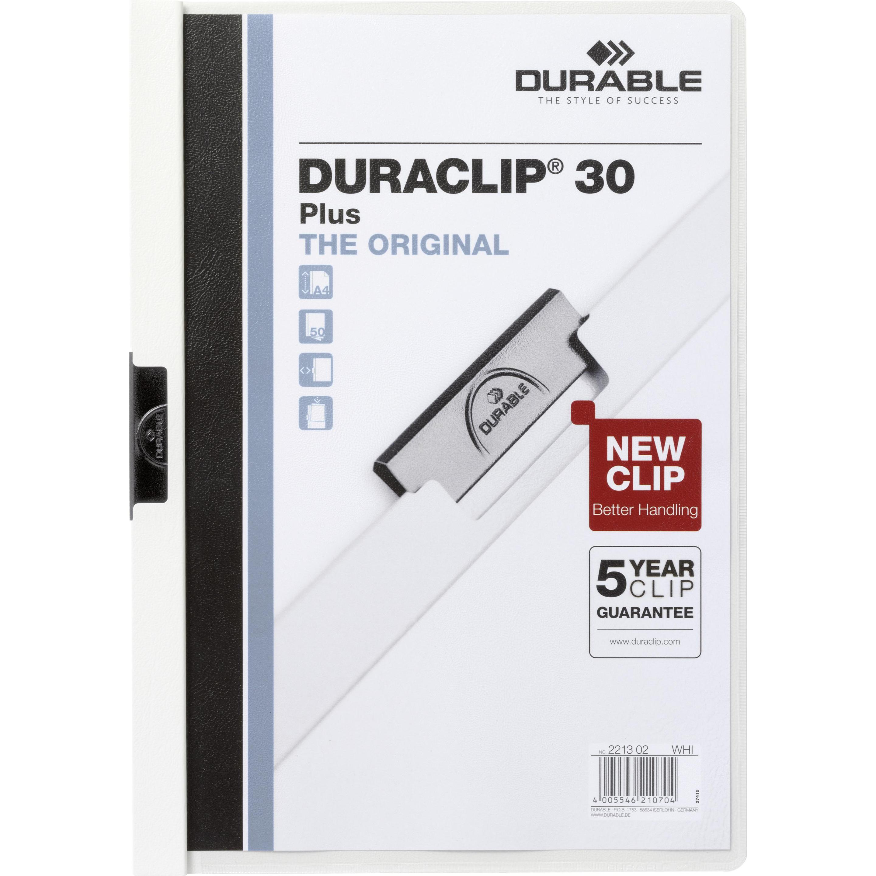 Thumbnail - Durable, Mappe, Klemmhefter DURACLIP 30 (A4, 1 x)