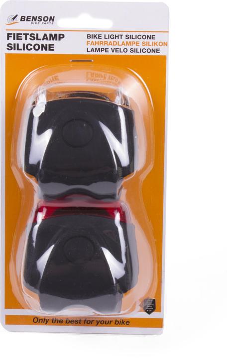 Image du produit Benson Lumière vélo COB 2 pcs silicone