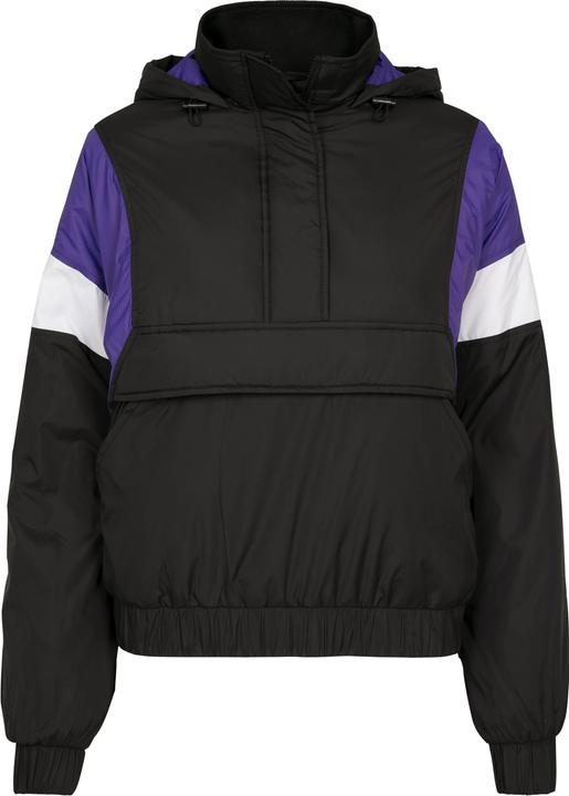 Actual product image Urban Classics Ladies 3-Tone Padded Pull Over Jacket (XS)