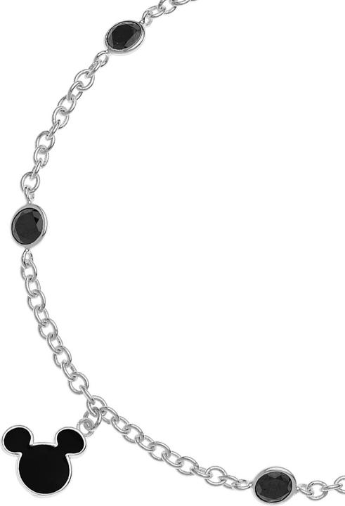 Immagine prodotto Disney Bracciale Mickey Mouse, argento 925 (17 cm, Argento 925)