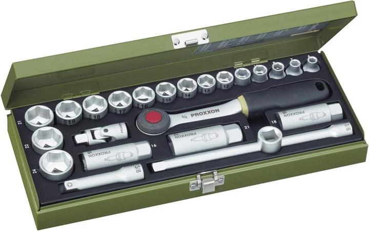 Actual product image Proxxon Socket wrench set (3/8")