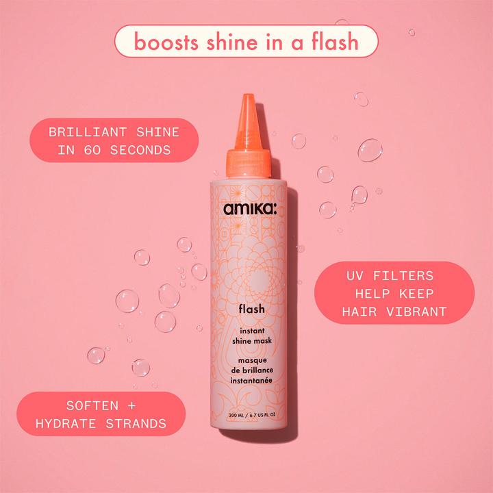 Immagine prodotto Amika Flash Instant Shine Mask 200ml 6.7oz (200 ml)