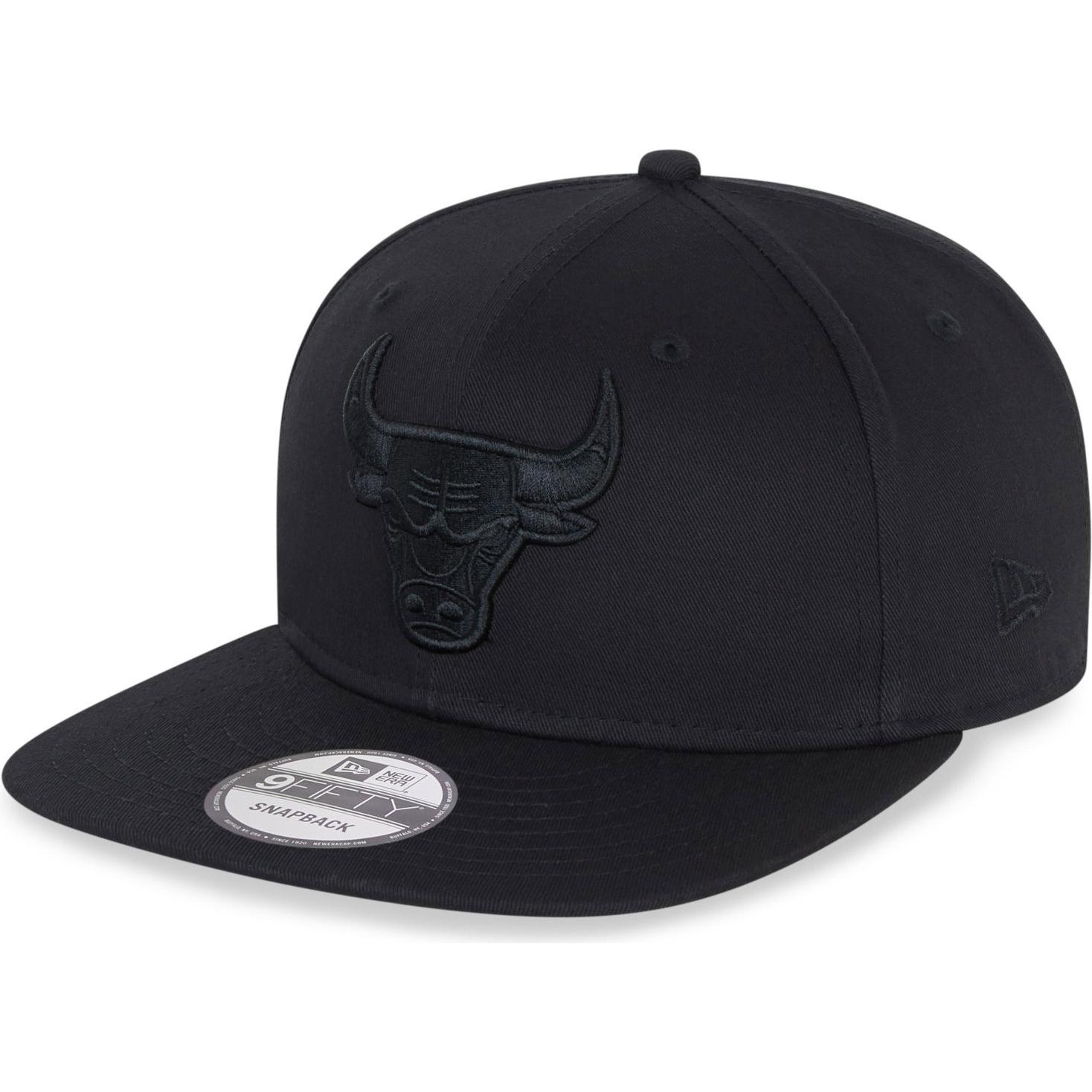 New Era, Herren, Cap, 9Fifty Snapback Cap - NBA Chicago Bulls - S/M, Schwarz, (M)