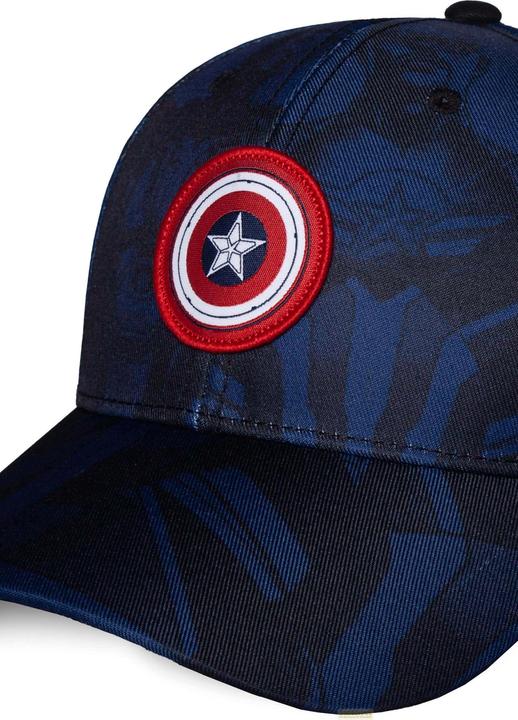Produktbild Difuzed Captain America - AOP Adjustable Cap (One Size)