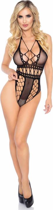 Image du produit Leg Avenue Net thong dos nu teddy (Taille unique)