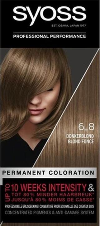 Image du produit Syoss 6-8 Teinture pour cheveux blond foncé 100g (6-8 Blonde foncée)