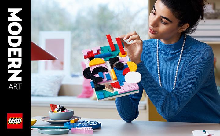 Actual product image LEGO 31210 Modern Art (31210, LEGO Art)