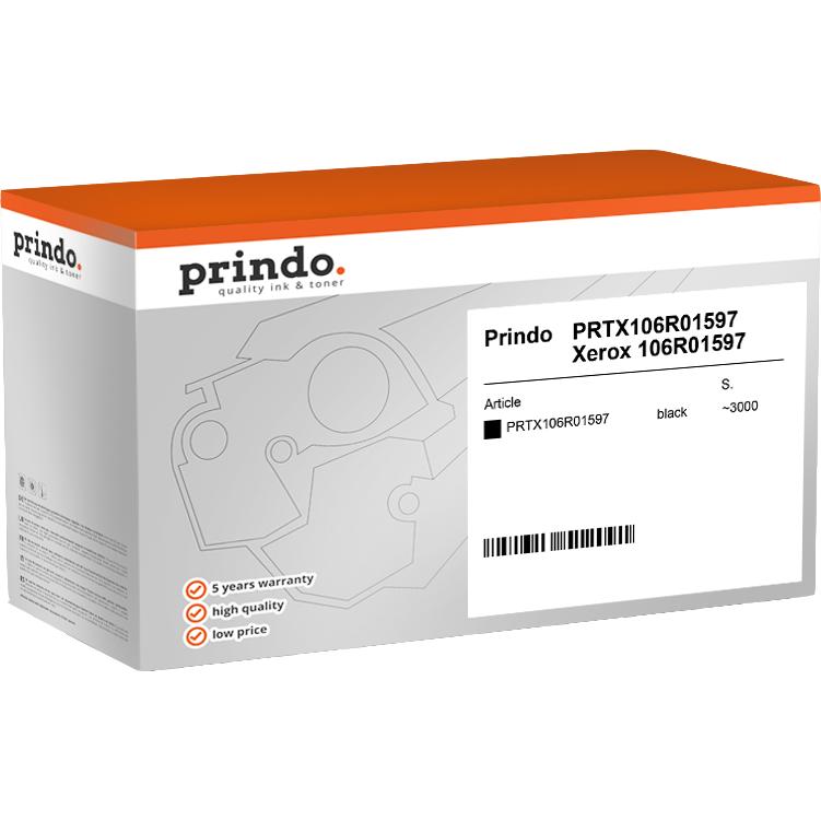 Prindo, Toner, ORIGINAL Toner Black PRTX106R01597 Classic 3000 pages Classic The premium alternative (FC)