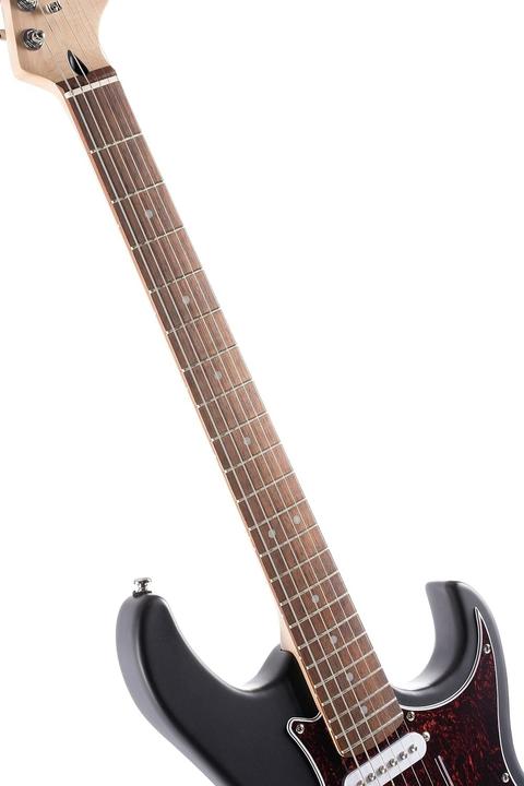 Actual product image Cort Guitars Cort G110 Open Pore Black (Electric guitar, Poplar wood)