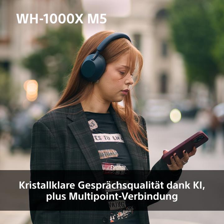 Produktbild Sony WH-1000XM5 (NC, 30 h, Kabellos, Kabelgebunden)