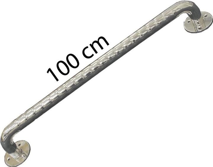 Actual product image Sundo Corrugated stainless steel handrail for bathroom 100 cm