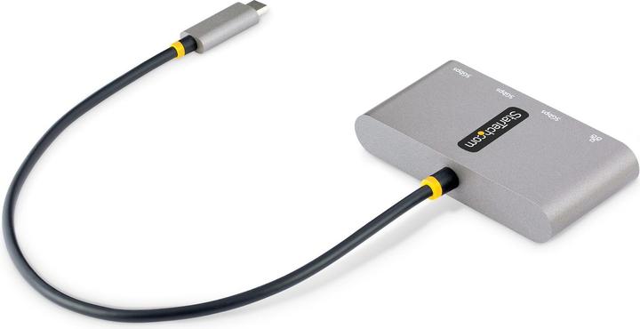 Actual product image StarTech com HB30C3A1GEA2, USB 3.2 Gen 1 (3.1 Gen 1) Type-C, RJ-45, USB 3.2 Gen 1 (3.1 Gen 1) Type-A (USB-C, 3 ports)