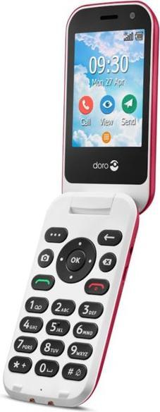 Actual product image Doro 7080 red-white (2.80")