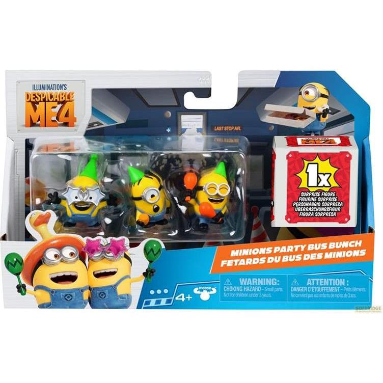 Thumbnail - Moose Ich - Einfach Unverbesserlich 4 Minifiguren 4-Packs 5 cm Sortiment (6)
