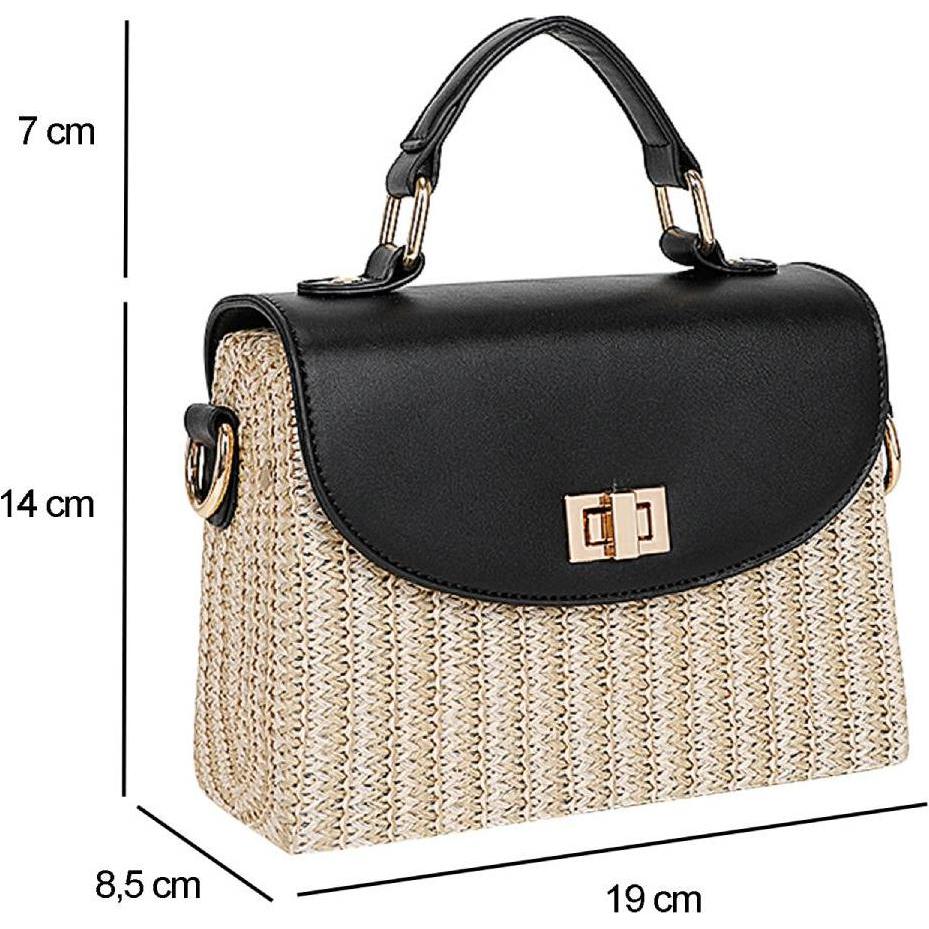 Thumbnail - Gallantry, Handtasche, HB-84001-BK Handtasche, Beige