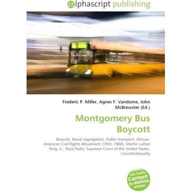Montgomery Bus Boycott, Fachbücher