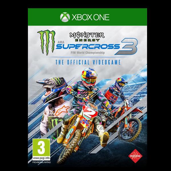 Actual product image Plaion Monster Energy Supercross 3 - The Official Videogame (Xbox One X, Xbox Series X, EN)