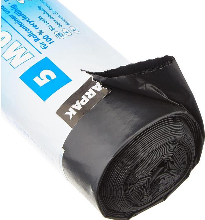 Actual product image Papstar Waste bag 240 l, 5 pieces (5 x, 240 l)