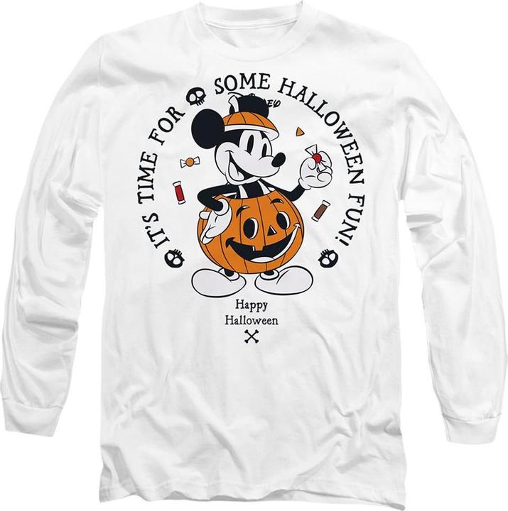 Actual product image Disney Unisex Adult Pumpking Costume Mickey Mouse T-Shirt (XXL)
