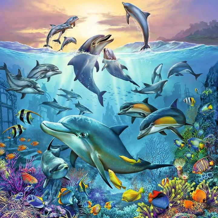 Image du produit Ravensburger la vie marine (49 pièces)